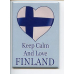 Magnet -  Keep Calm & Love Finland
